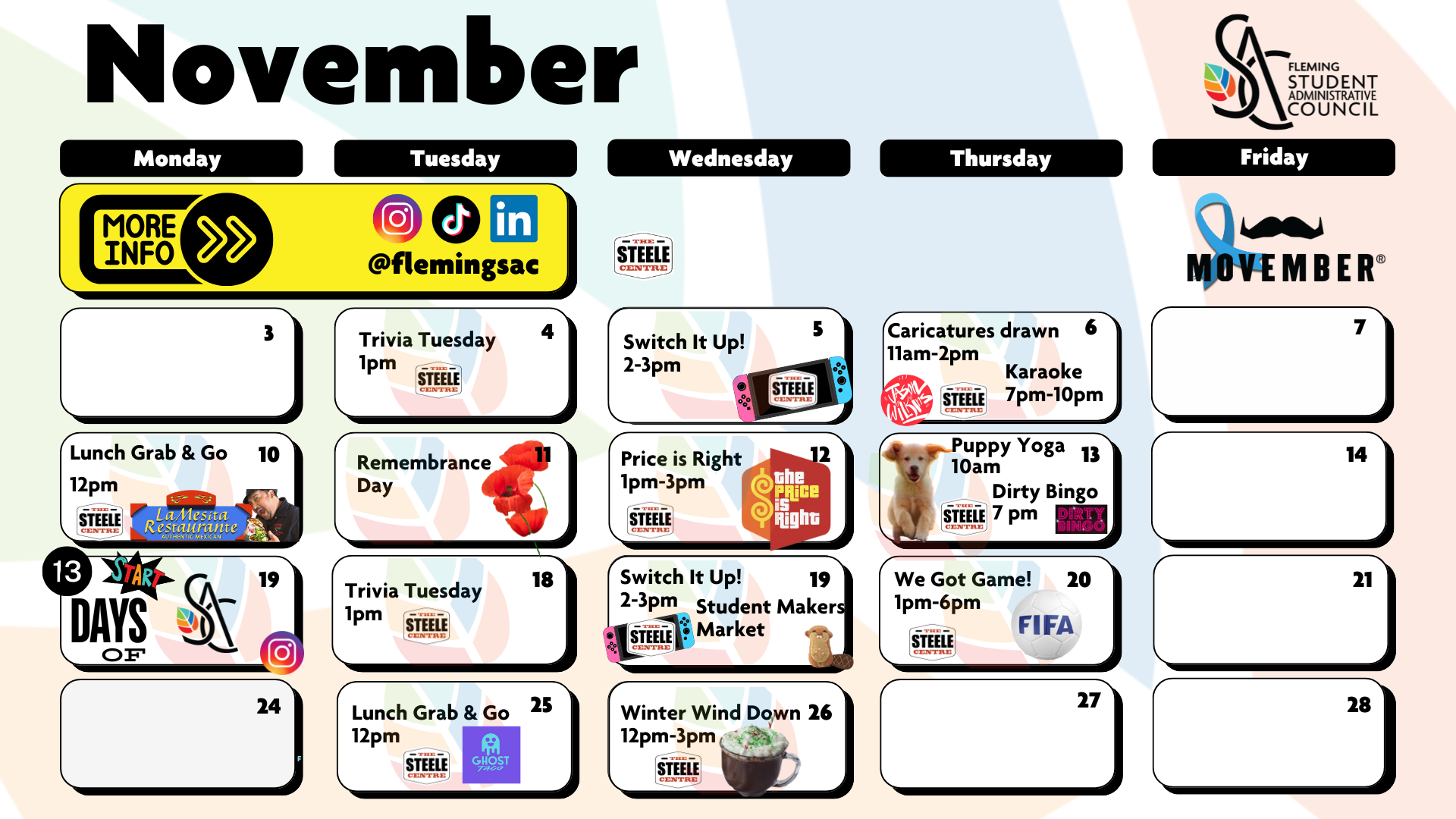 November Calendar